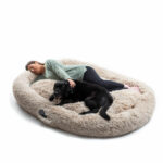 Κρεβάτι Σκύλου για Ανθρώπους | Human Dog Bed XXL InnovaGoods Beige - Image 4