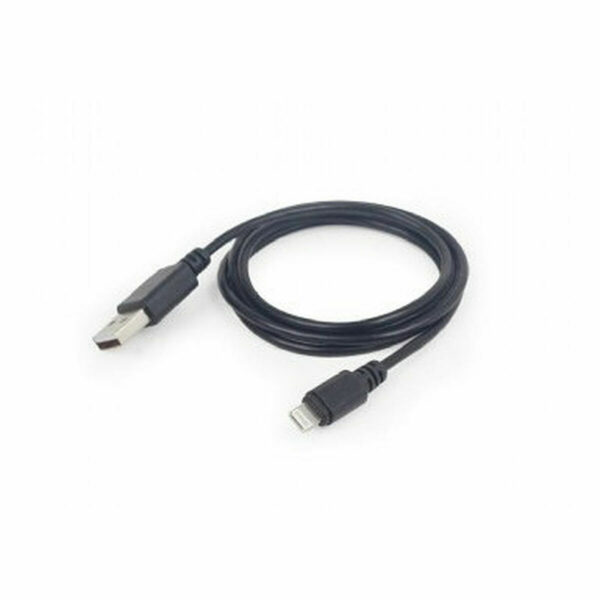 Καλώδιο USB σε Lightning GEMBIRD CC-USB2-AMLM-1M Μαύρο 1 m (1m)