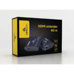 Πολύπριζο με 4 Πρίζες χωρίς διακόπτη GEMBIRD DEX-HDMI-03 Μαύρο - Image 4