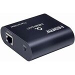 Πολύπριζο με 4 Πρίζες χωρίς διακόπτη GEMBIRD DEX-HDMI-03 Μαύρο - Image 2