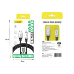 Andowl Καλώδιο δεδομένων USB σε Lightning– 3A Q-SJ68 - Data Cable - Image 2