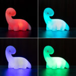 Πολύχρωμη Λάμπα Δεινόσαυρος LED Lightosaurus InnovaGoods - Image 4