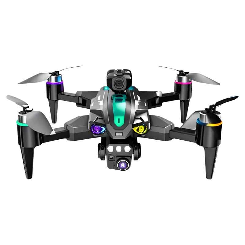 Andowl Drone 4K Ultra HD Με Κάμερα, RGB Φωτισμό Και Χειριστήριο Μαύρο SKY-769 - Drone HD Camera 4K - Image 2