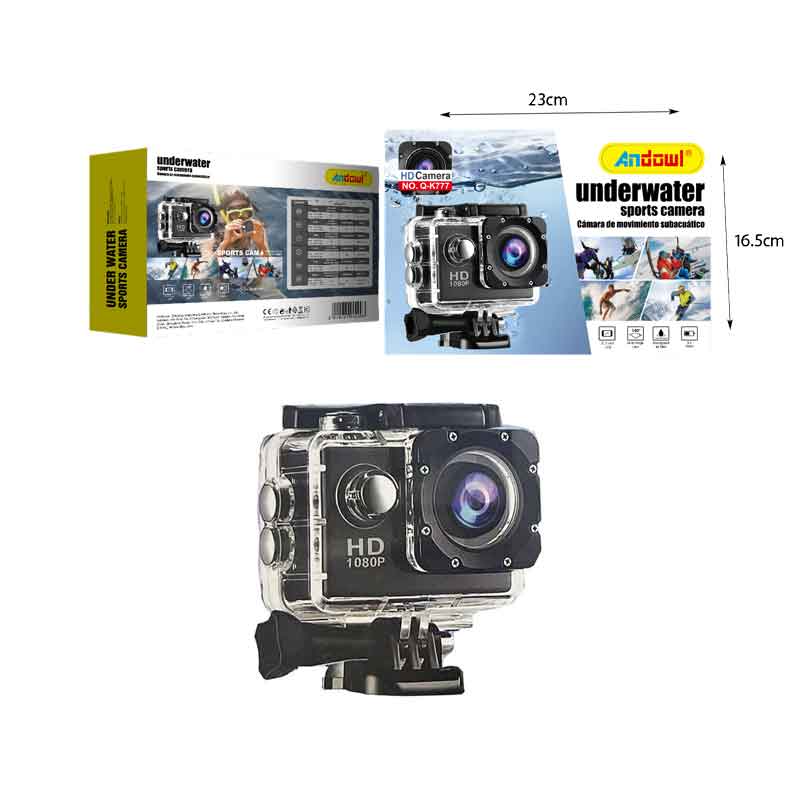 Andowl  Action Camera Full HD (1080p) με Οθόνη 2" Q-K777 - Image 4