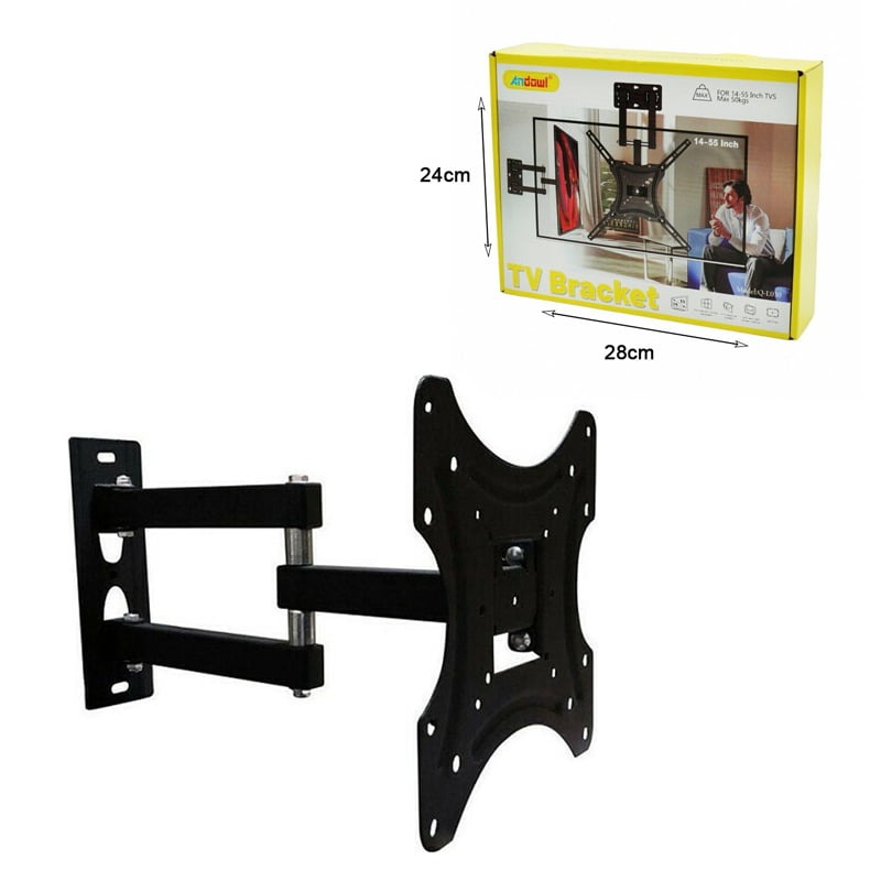 Andowl Q-L030 Βάση Τηλεόρασης Τοίχου έως 55" και 50kg 14-55Inch - TV Stand Wall Mount Bracket - Image 3