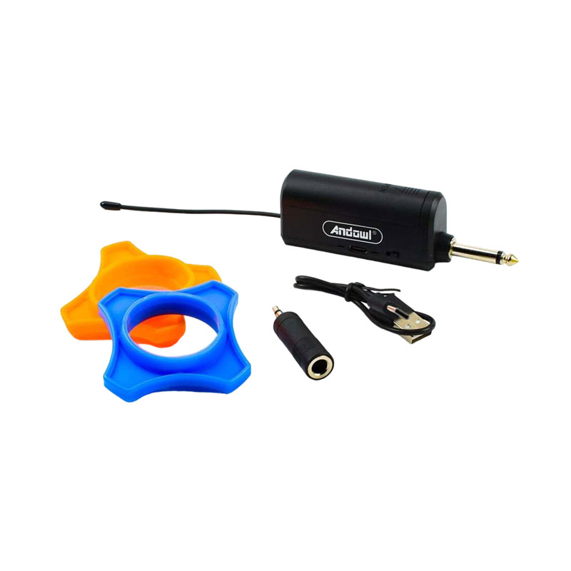 Andowl Ασύρματο Μικρόφωνο Set Χειρός Φωνής Q-MIC558 – Wireless Microphone - Image 3