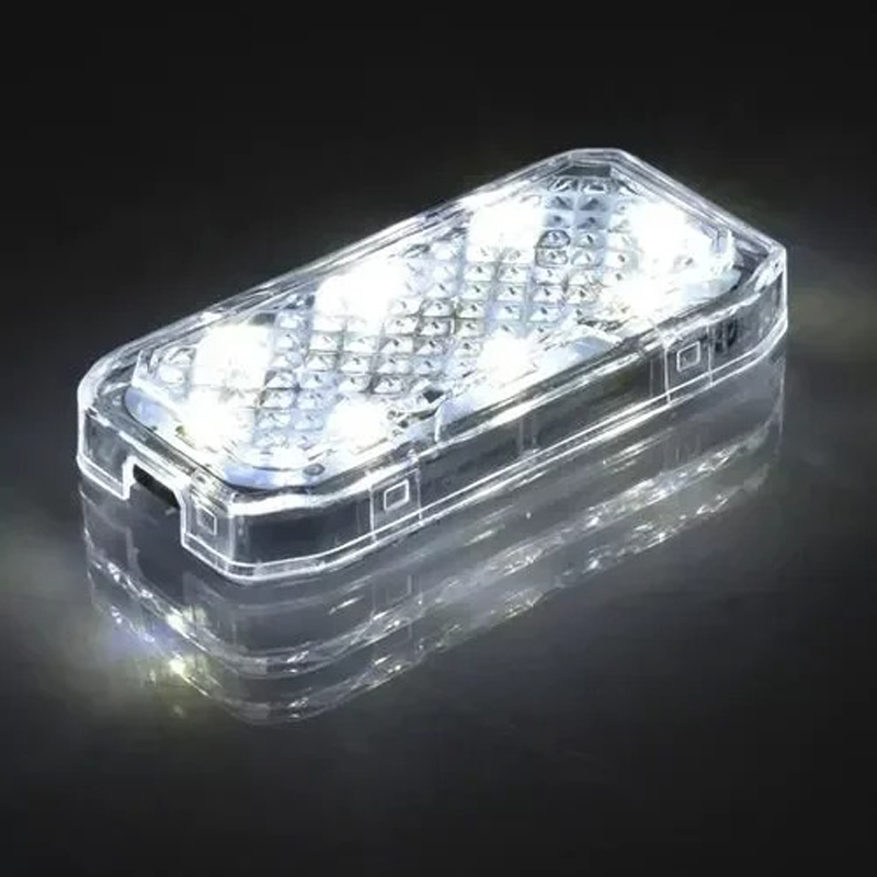 Andowl Διακοσμητικό φωτιστικό LED αφής λευκού φωτισμού για αυτοκίνητο Q-D301- Car touch light - Image 2