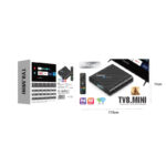 Andowl TV8.Mini Box8K GPU 4GB RAM και 64GB Αποθηκευτικό Χώρο με Λειτουργικό Android 13.0 - TV8.Mini Box - Image 2