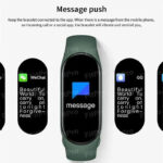 Andowl Smartwatch με παλμογράφο - Smart Bracelet Magnetic Intelligent Fitness Tracker M7 - Image 2