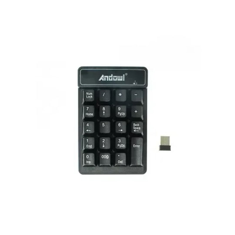 Andowl Ασύρματο Αριθμητικό Πληκτρολόγιο Q-811 – Wireless Number Keyboard - Image 2