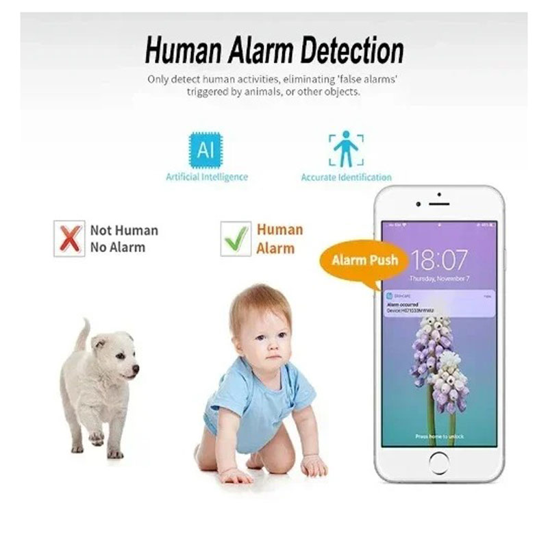 Andowl Baby Monitor 2.8” με κάμερα και εφαρμογή WiFi Ultra HD 4K Q-A006 - Video baby monitor - Image 8