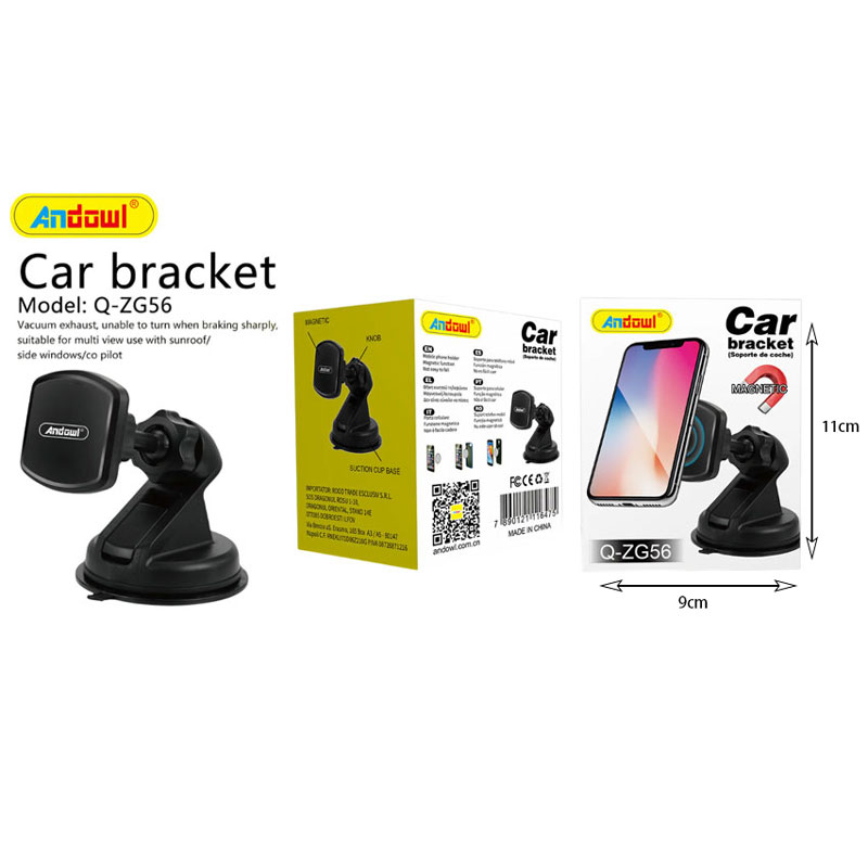 Βάση κινητού αυτοκινήτου με μαγνήτη Andowl Q-ZG56 - Car magnetic bracket - Image 5