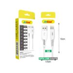 Andowl Καλώδιο φόρτισης USB σε Lightning 3A Q-SJ7D- USB Data Cable - Image 2