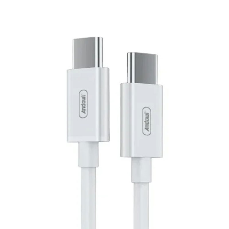 Andowl Q-SJ230 Καλώδιο γρήγορης φόρτισης TypeC 60W PD 1m Λευκό - Data Cable - Image 7
