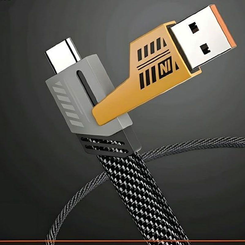 Andowl Καλώδιο Δεδομένων 4σε1 65W 120cm Q-SJ60 - 4in1 Data Cable - Image 6