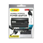 Andowl Universal Φορτιστής Laptop 120W με Αποσπώμενο Καλώδιο Τροφοδοσίας και με σετ βυσμάτων Q-A007 - Universal Notebook Power Adaptor - Image 2