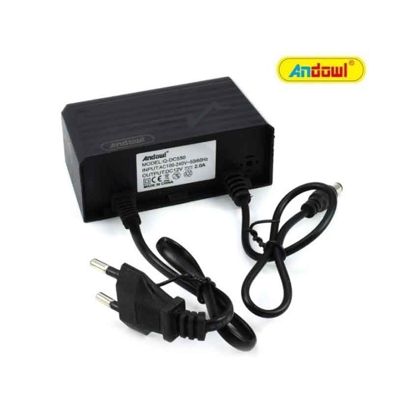 Andowl Τροφοδοτικό Συστημάτων CCTV Q-DC550 - Waterproof power supply - Image 3