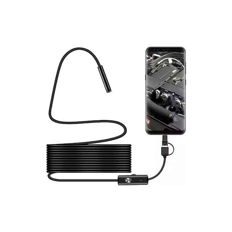 Andowl Ενδοσκοπική Κάμερα με Καλώδιο 5m Q-NK40 - Screen Endoscope - Image 2