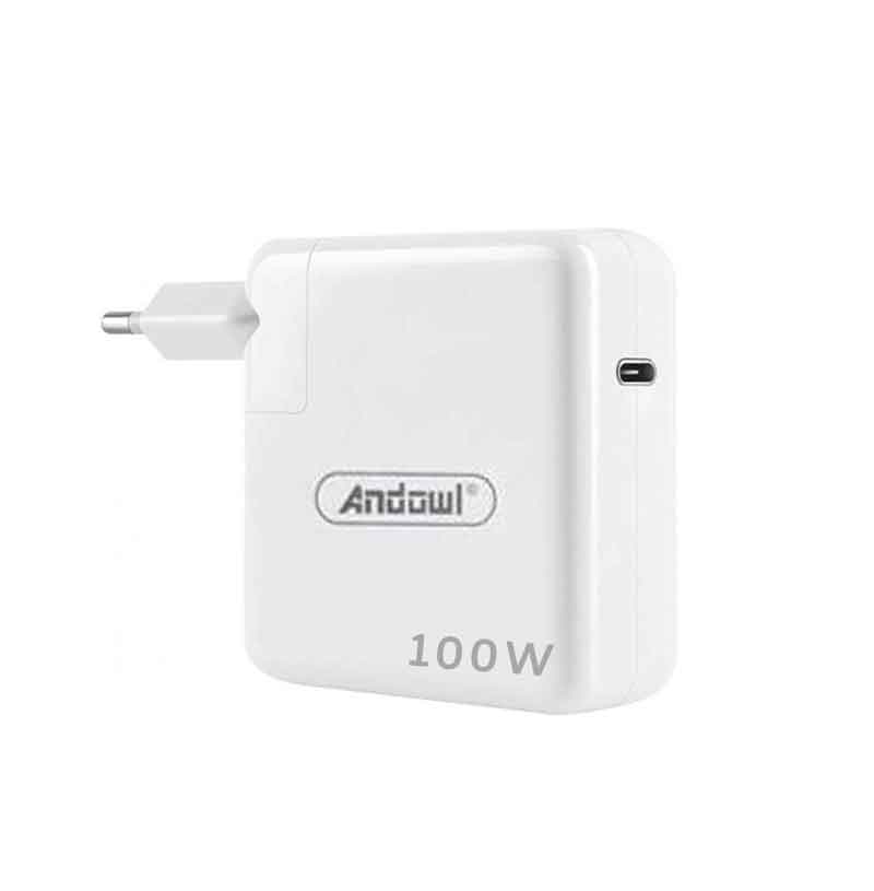 Andowl Universal φορτιστής ταχείας φόρτισης 100W Type-c Q-KC03 - Fast Charger - Image 2