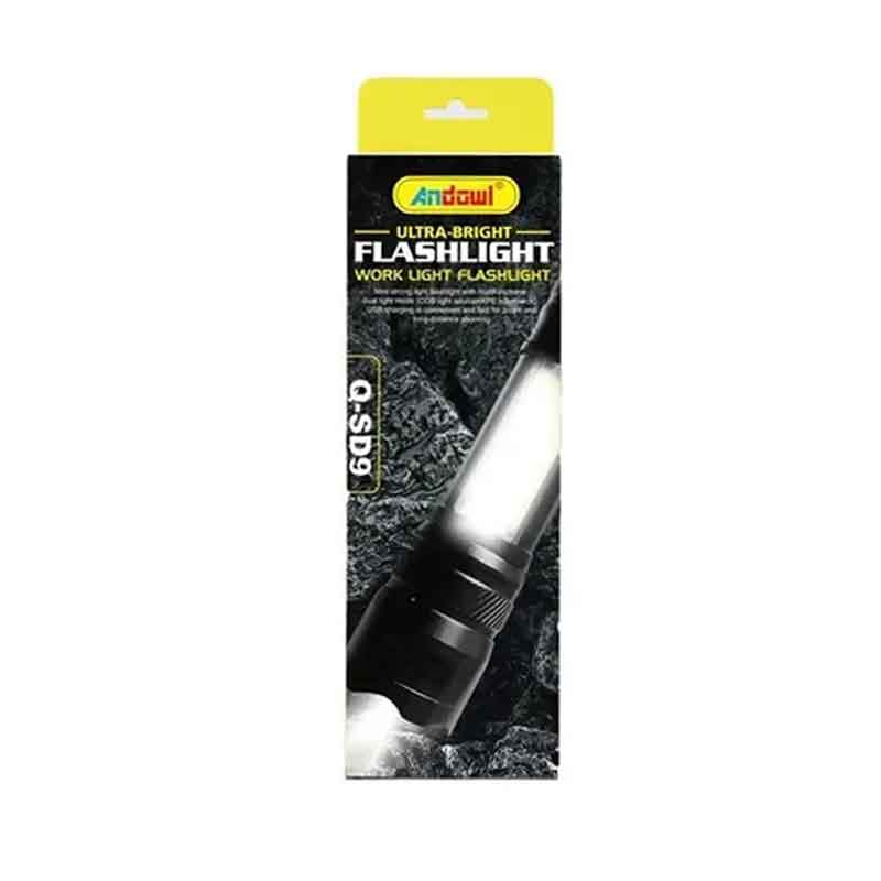 Andowl Φακός χειρός LED Work Light Flashlight Q-SD9 - Ultra Bright Flashlight - Image 1