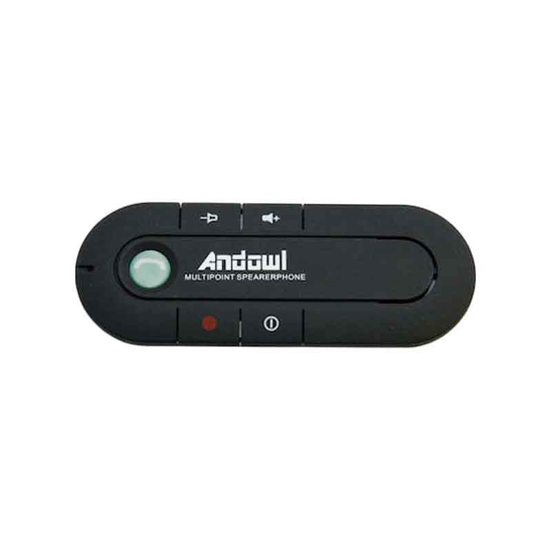 Andowl Σύστημα Bluetooth Handsfree Αυτοκινήτου για το Αλεξήλιο Q-324 - Hands Free Kit - Image 2
