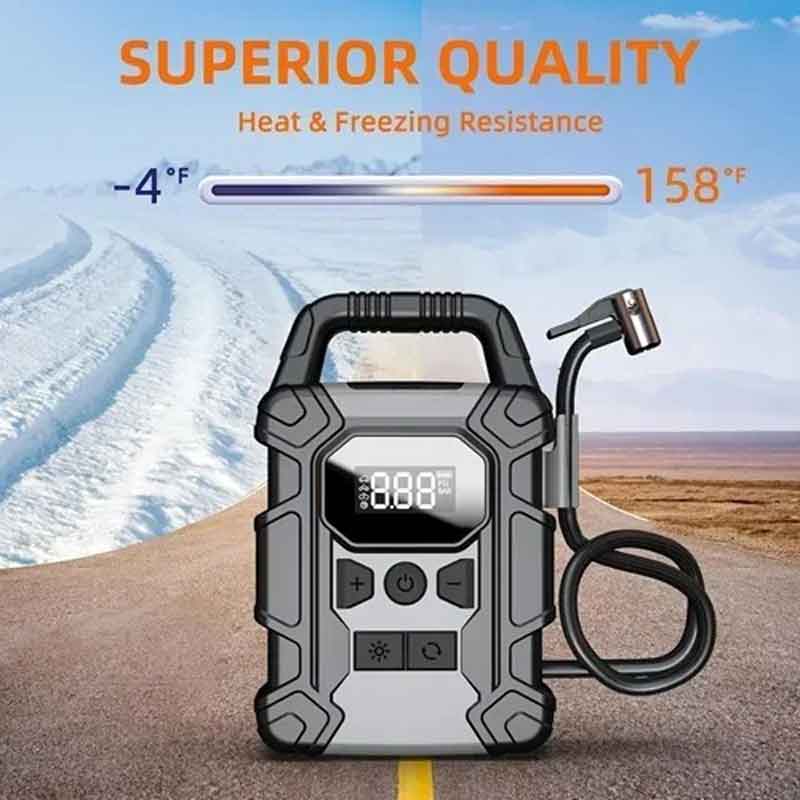 Andowl Φορητή αντλία αέρα 12000mAh και Power Bank Q-CQ729 - Power Bank Inflatable Pump - Image 5