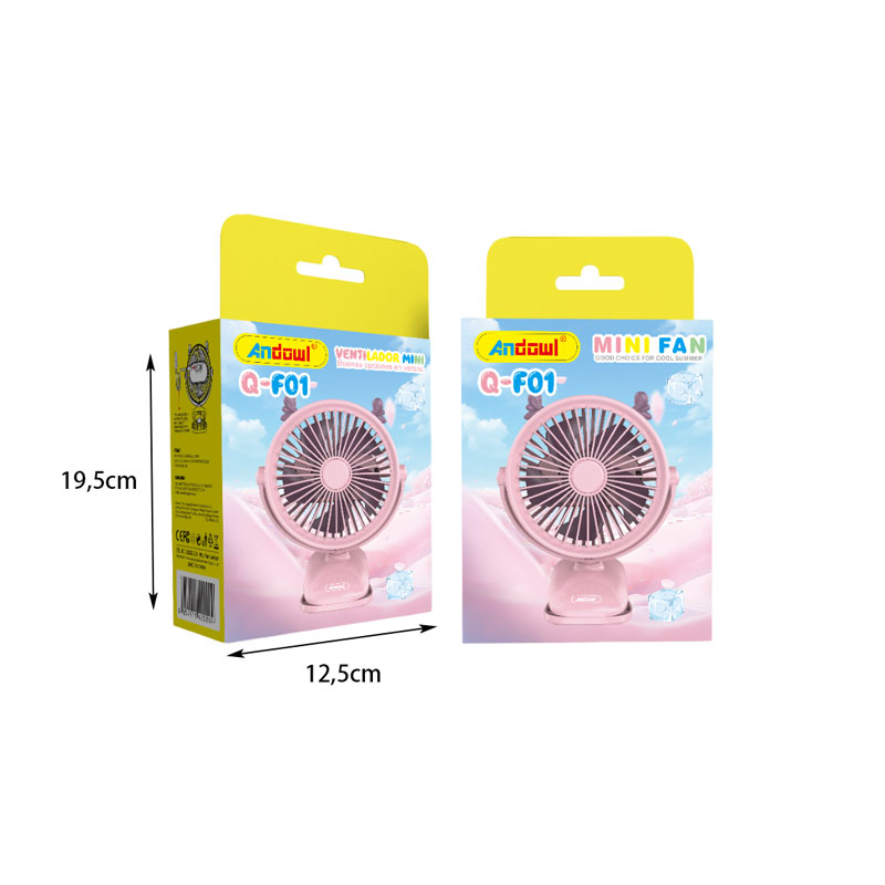 Andowl Μίνι Ανεμιστήρας Q-F01 - Mini Fan - Image 2