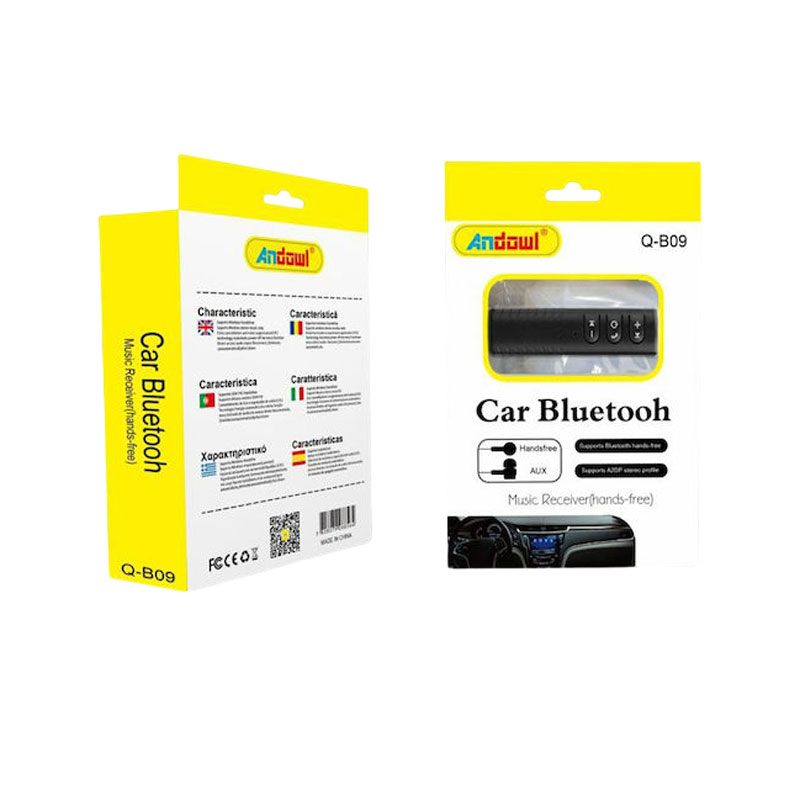 Andowl Ασύρματος δέκτης μουσικής Bluetooth Q-B09 - Wireless Receiver - Image 1