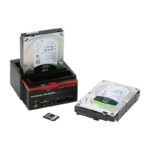 Andowl AN-Q-HD50 Docking Station για 2 Σκληρούς Δίσκους SATA 2.5" / 3.5" με σύνδεση USB 2.0 - All in 1 Multi-function HDD Docking - Image 4