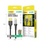 Andowl Καλώδιο δεδομένων Type-c σε Type-c 5A 1M Q-SJ8080 - Data Cable - Image 2