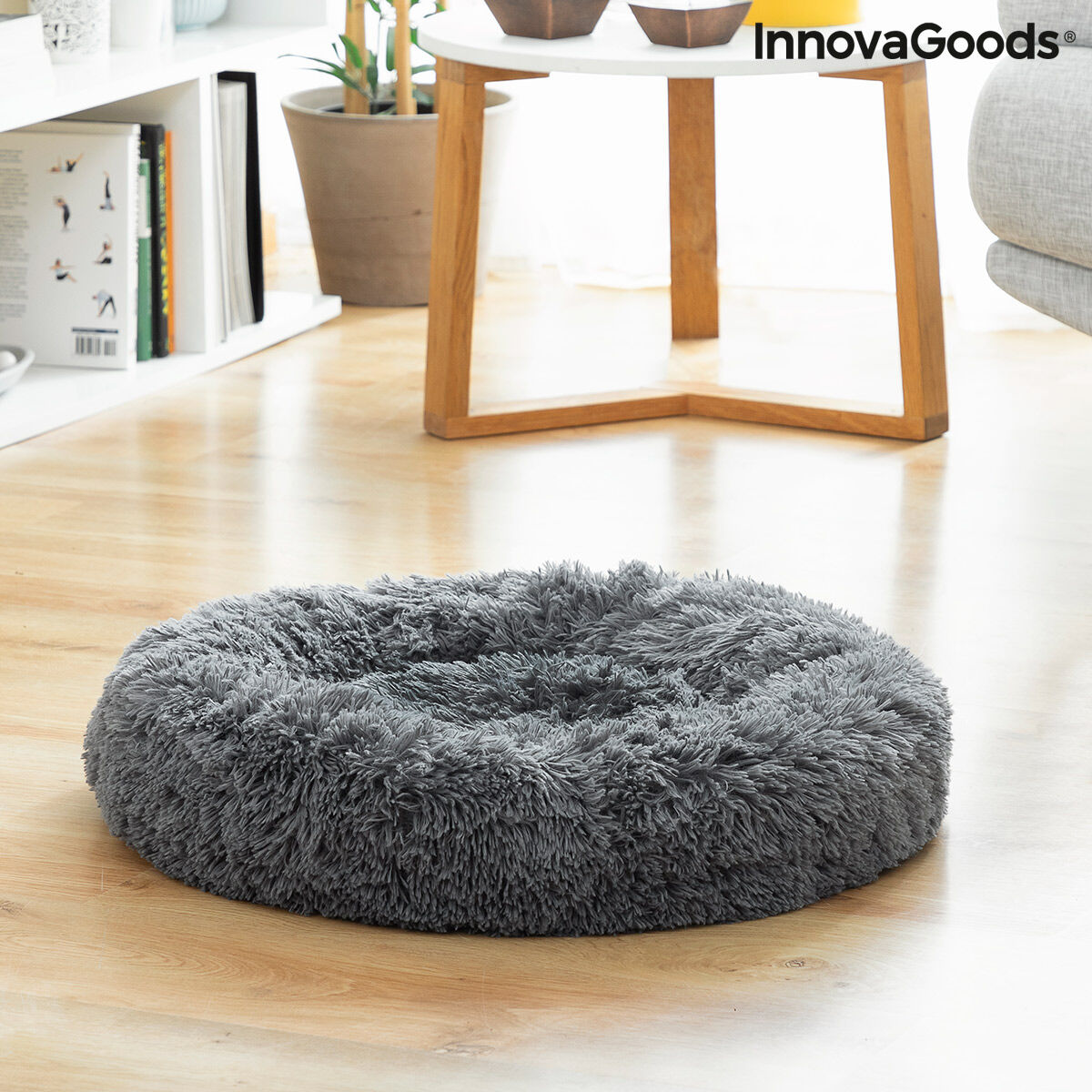 Κρεβάτι Κατά του Στρες Κατοικίδιων Ζώων Bepess InnovaGoods Ø 60 cm - Image 12