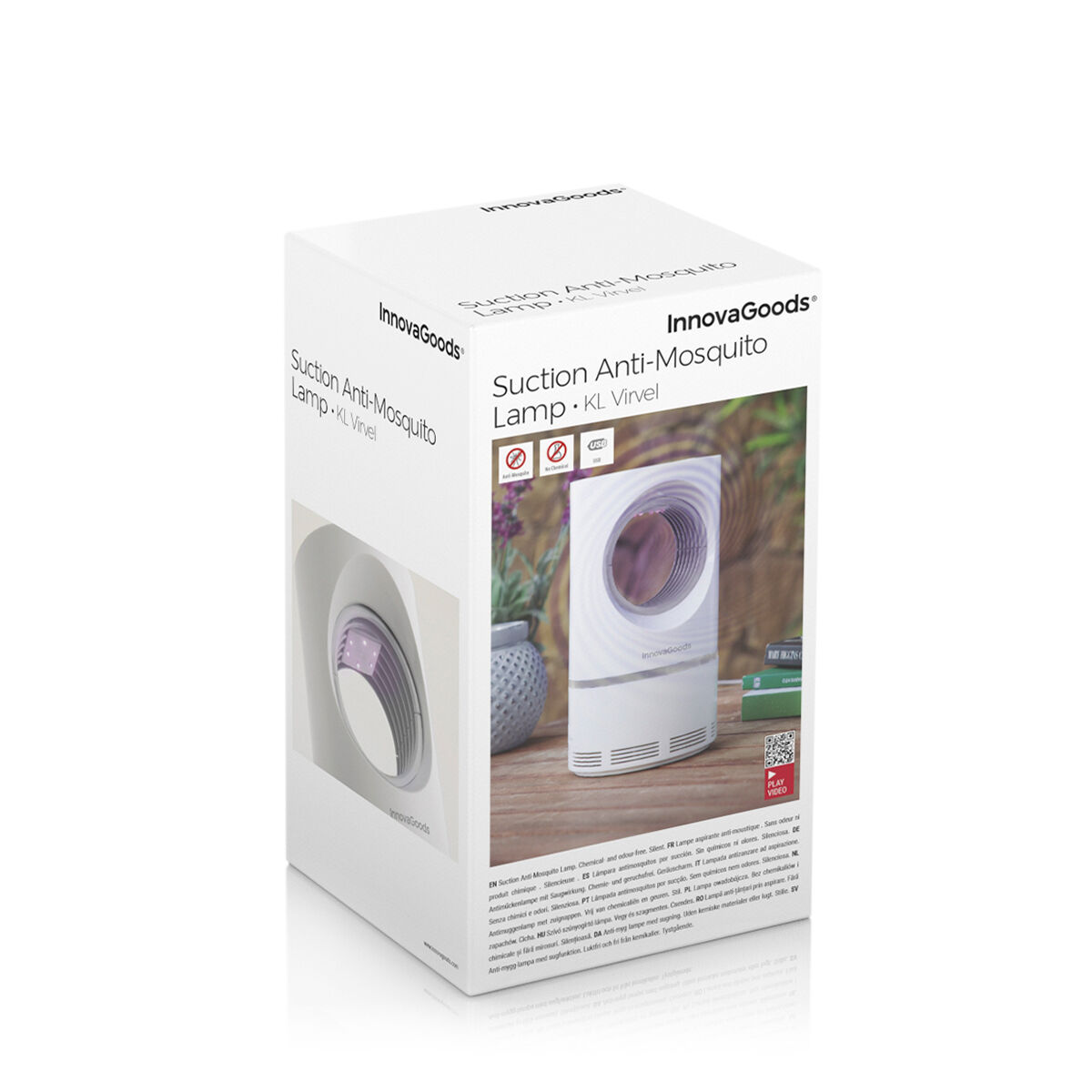 Λάμπα αναρρόφησης κατά των κουνουπιών KL Virvel InnovaGoods - Image 2