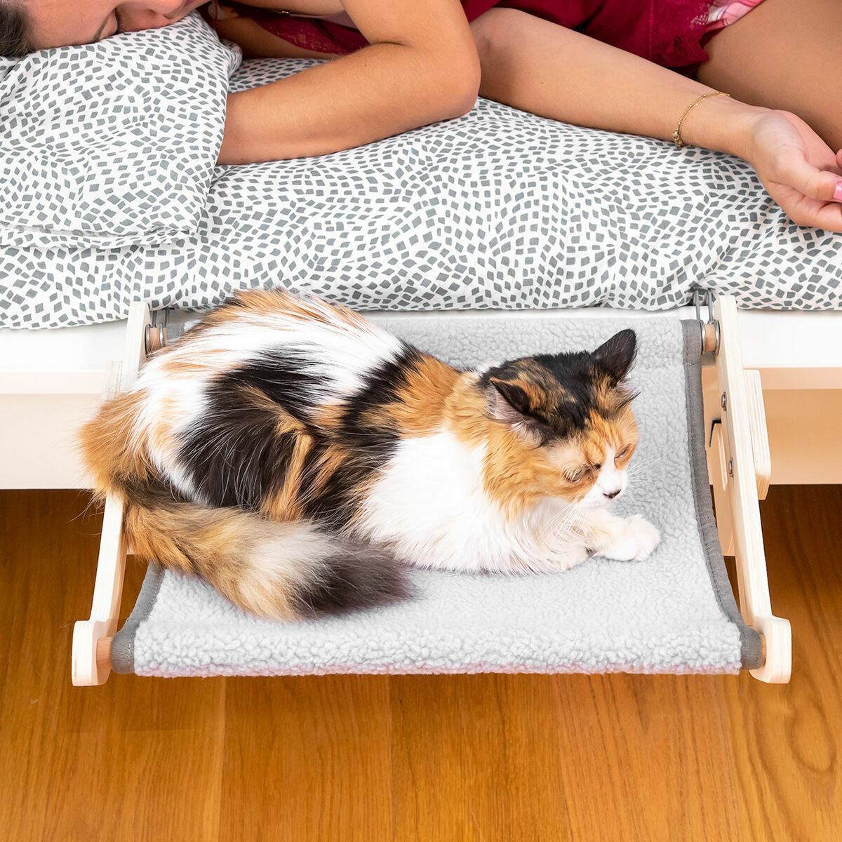 Κρεμαστή Αιώρα για Γάτες Hamacat InnovaGoods - Image 8