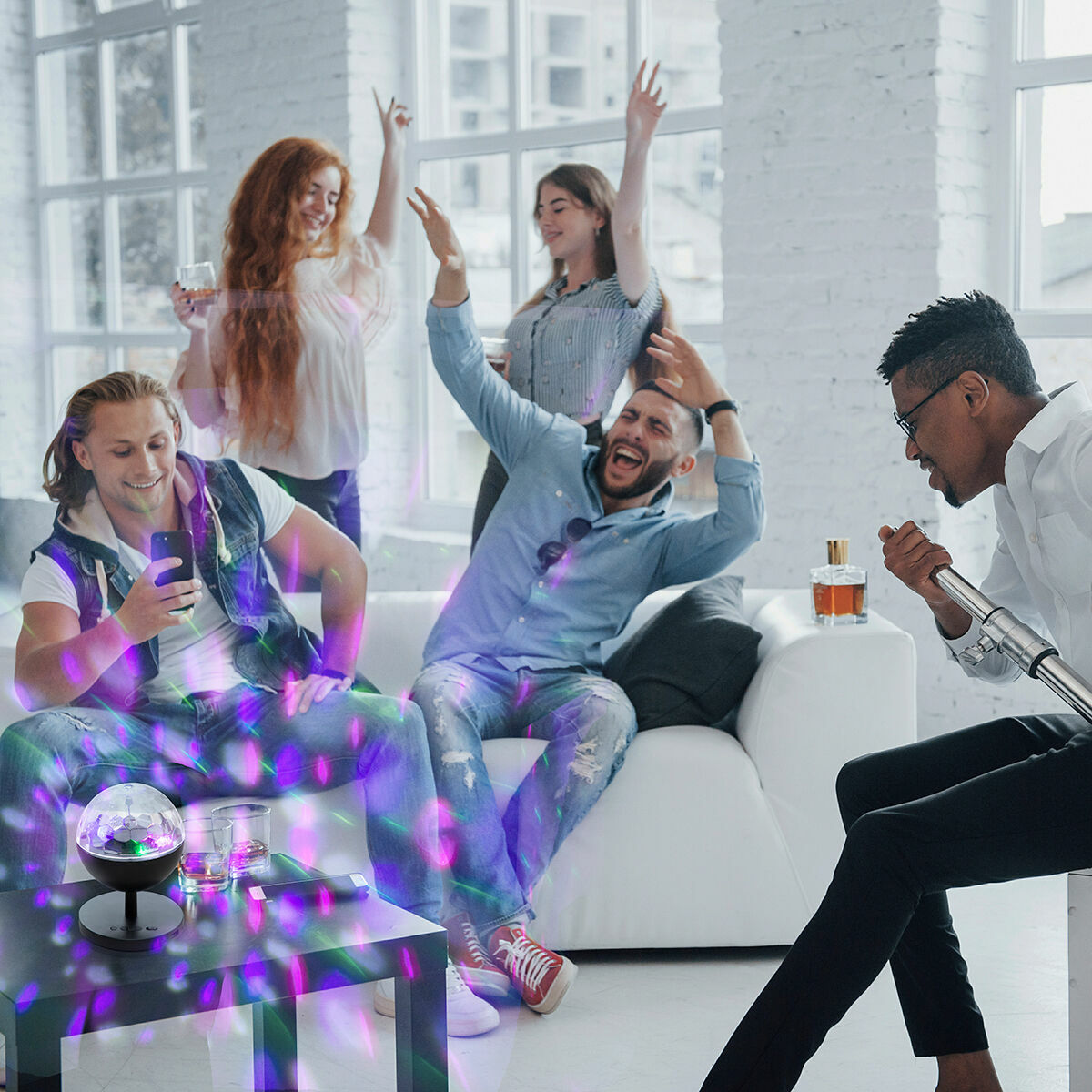Επαναφορτιζόμενος Προβολέας LED με Hχείο Istarlyt InnovaGoods - Image 7