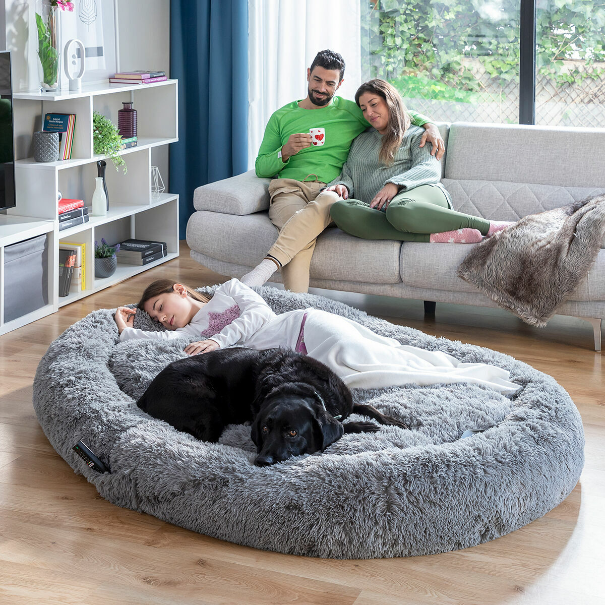 Κρεβάτι Σκύλου για Ανθρώπους | Human Dog Bed XXL InnovaGoods Grey - Image 1