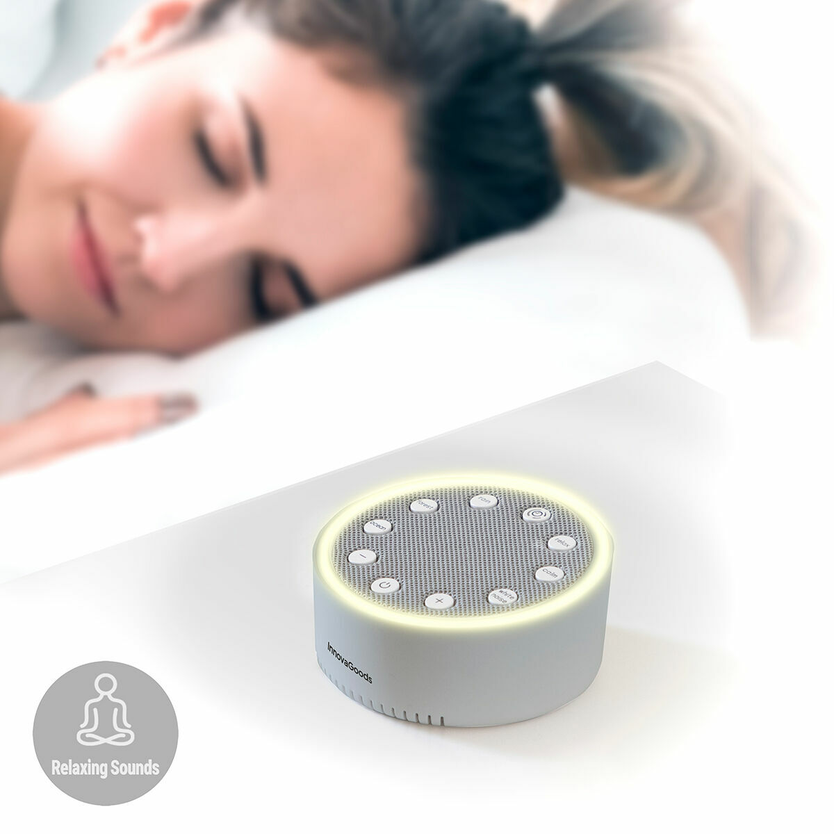 Μηχάνημα Λευκού Θορύβου για Ύπνο Slewel InnovaGoods - Image 6
