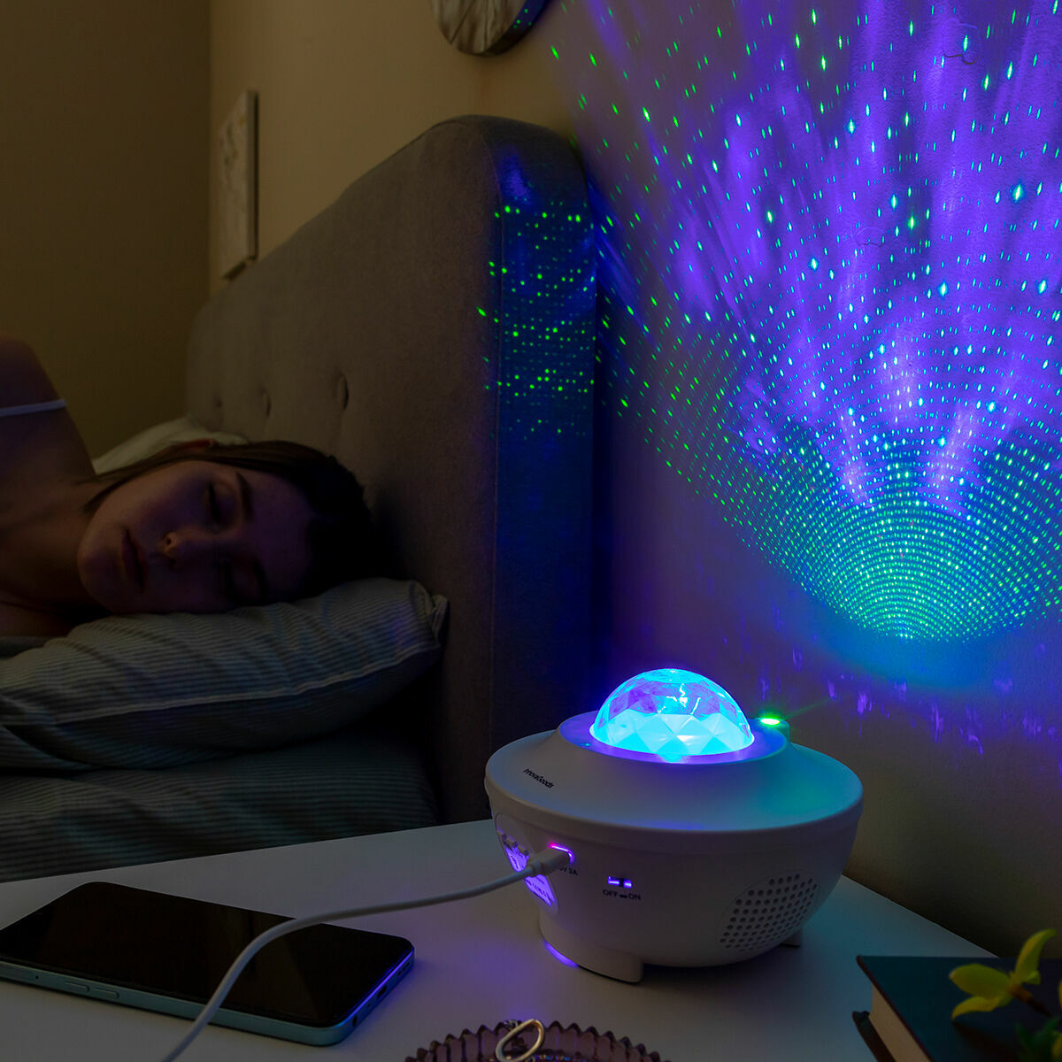 Προβολέας Αστεριών LED με Ηχείο Sedlay InnovaGoods - Image 10