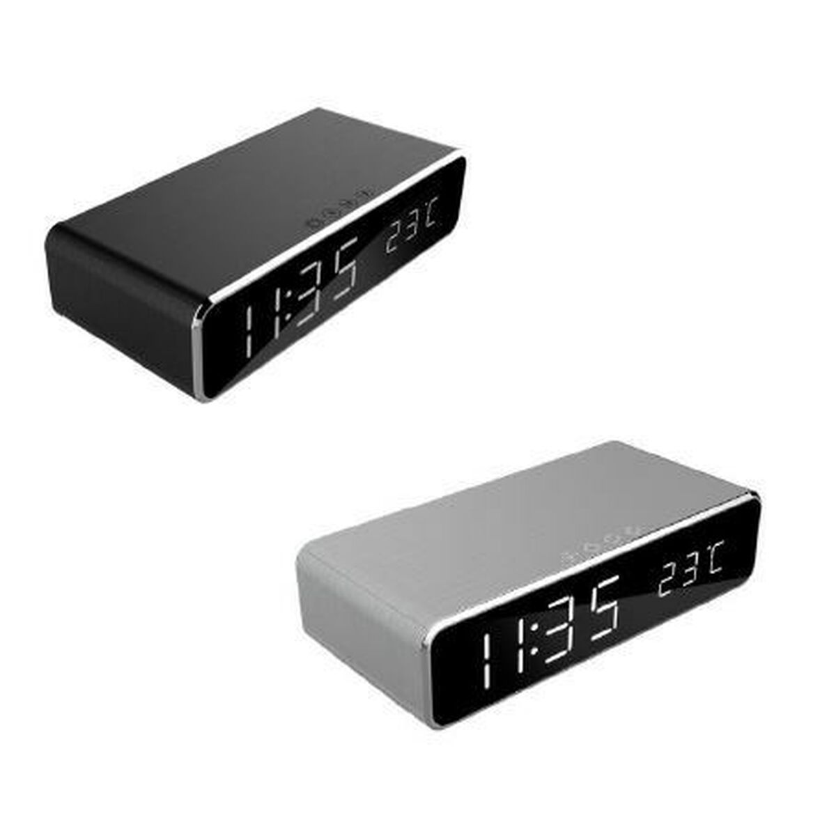 Ξυπνητήρι GEMBIRD DAC-WPC-01 Μαύρο Vαι - Image 2