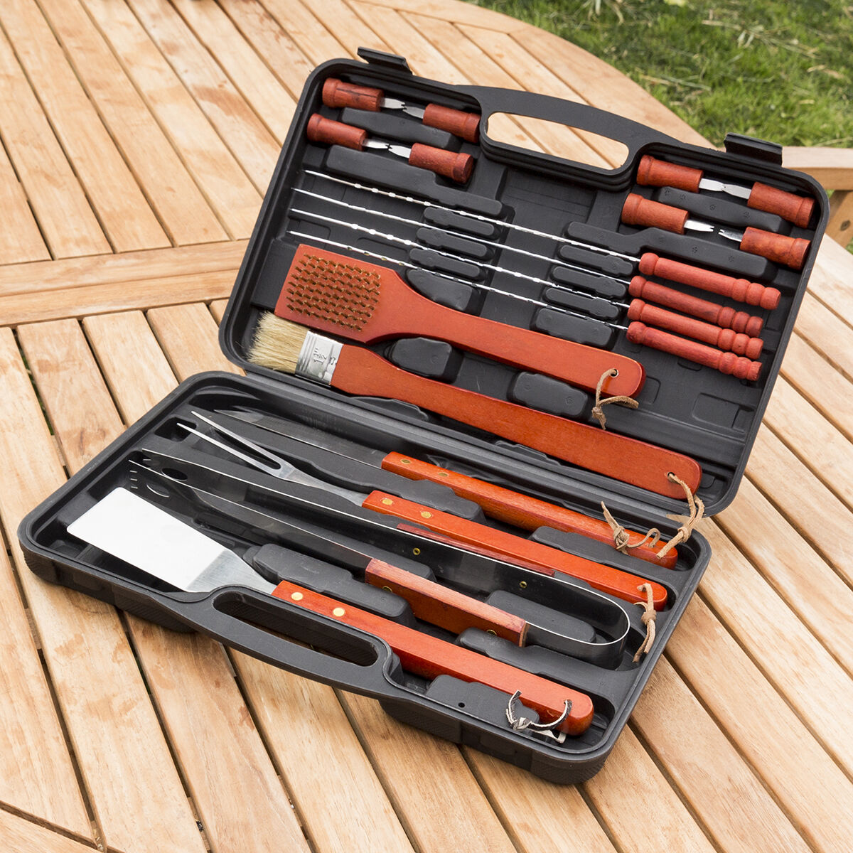 Θήκη για Mπάρμπεκιου Barbecase InnovaGoods 18 Τεμάχια - Image 8