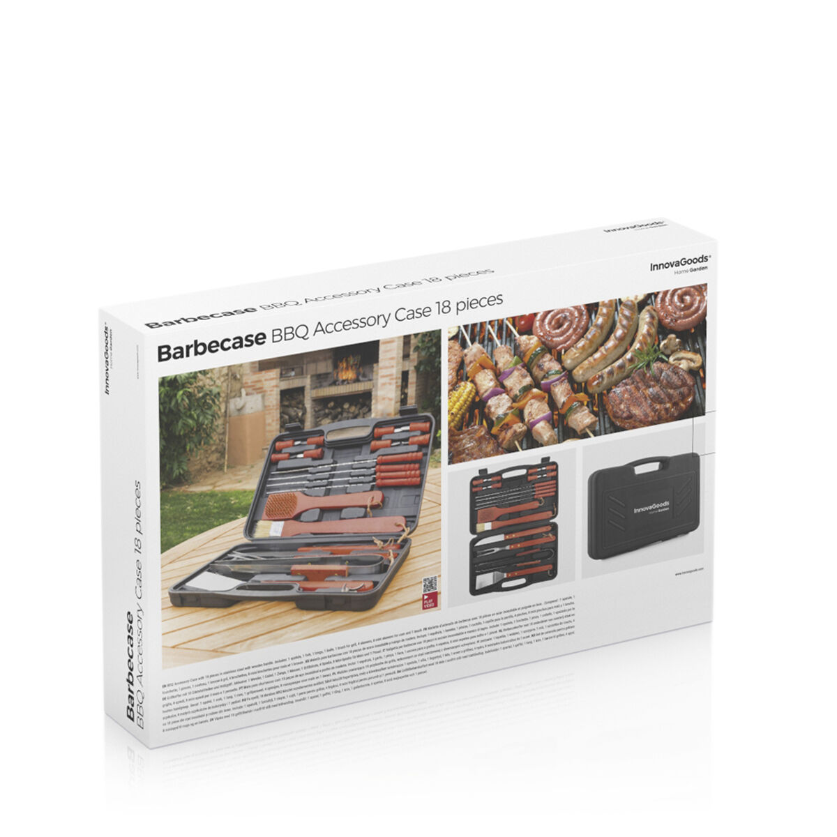 Θήκη για Mπάρμπεκιου Barbecase InnovaGoods 18 Τεμάχια - Image 3