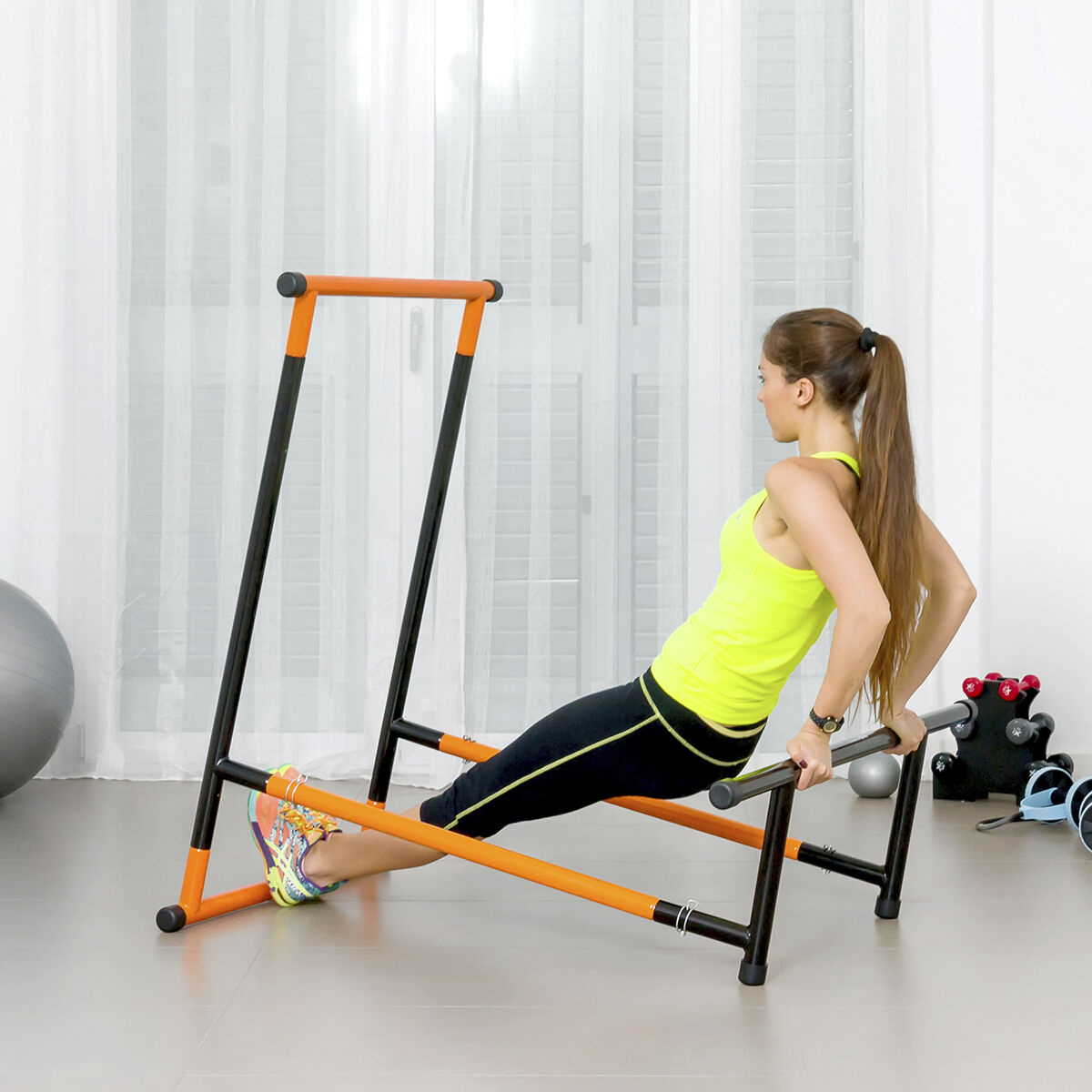 Μηχάνημα για Έλξεις και Fitness με Οδηγό Ασκήσεων InnovaGoods - Image 8