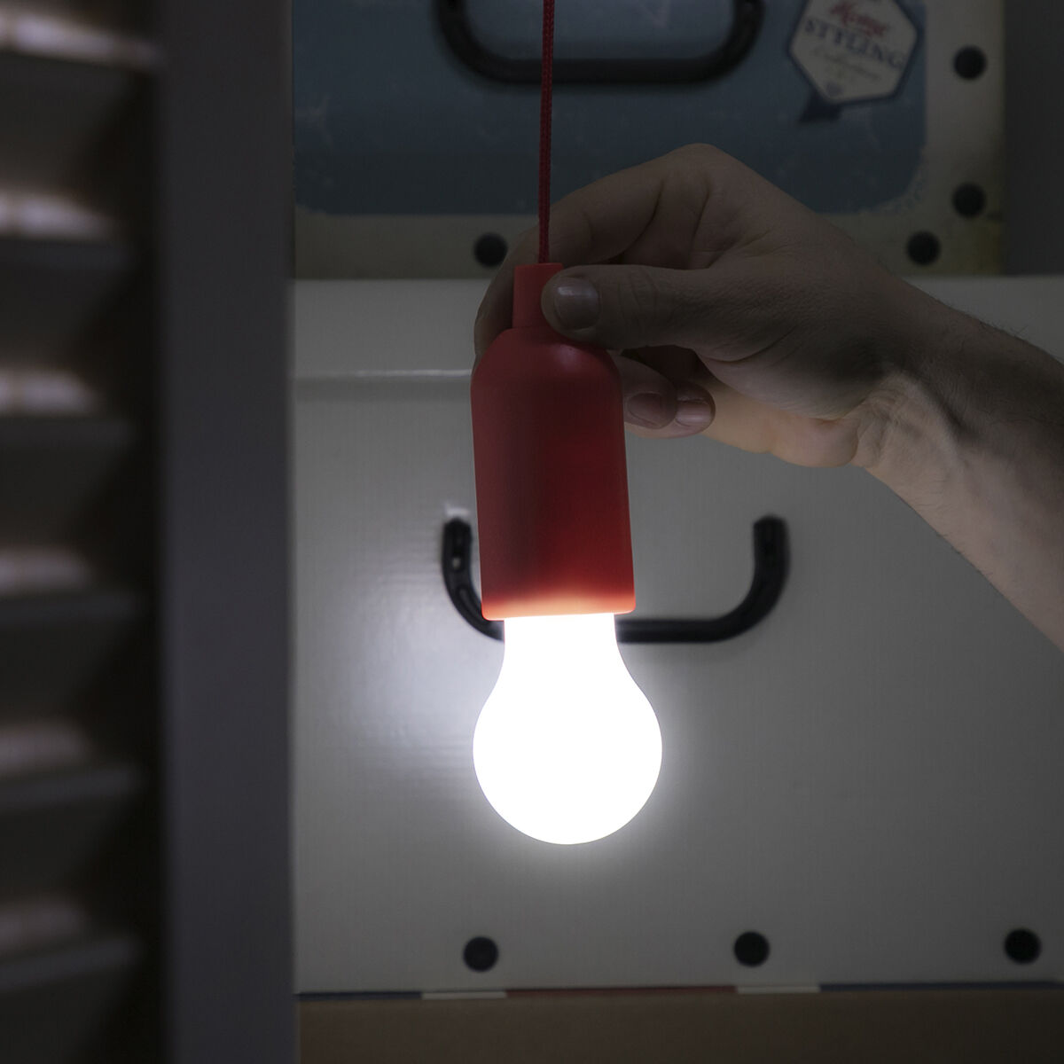 Φορητή Λάμπα LED με Κορδόνι Bulby InnovaGoods - Image 5
