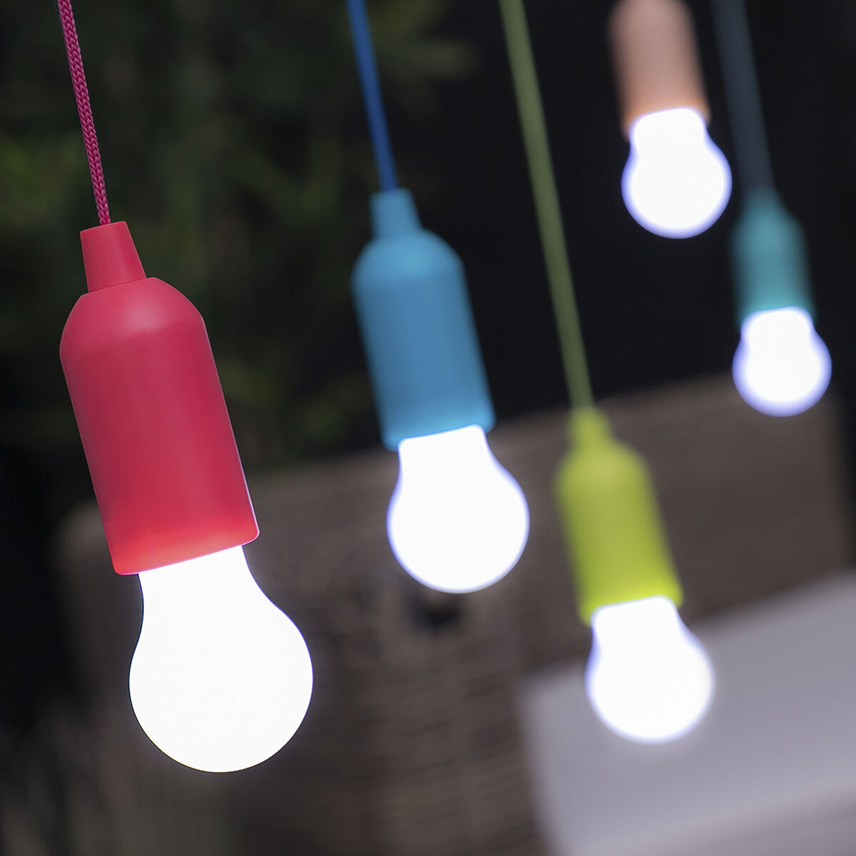 Φορητή Λάμπα LED με Κορδόνι Bulby InnovaGoods - Image 4