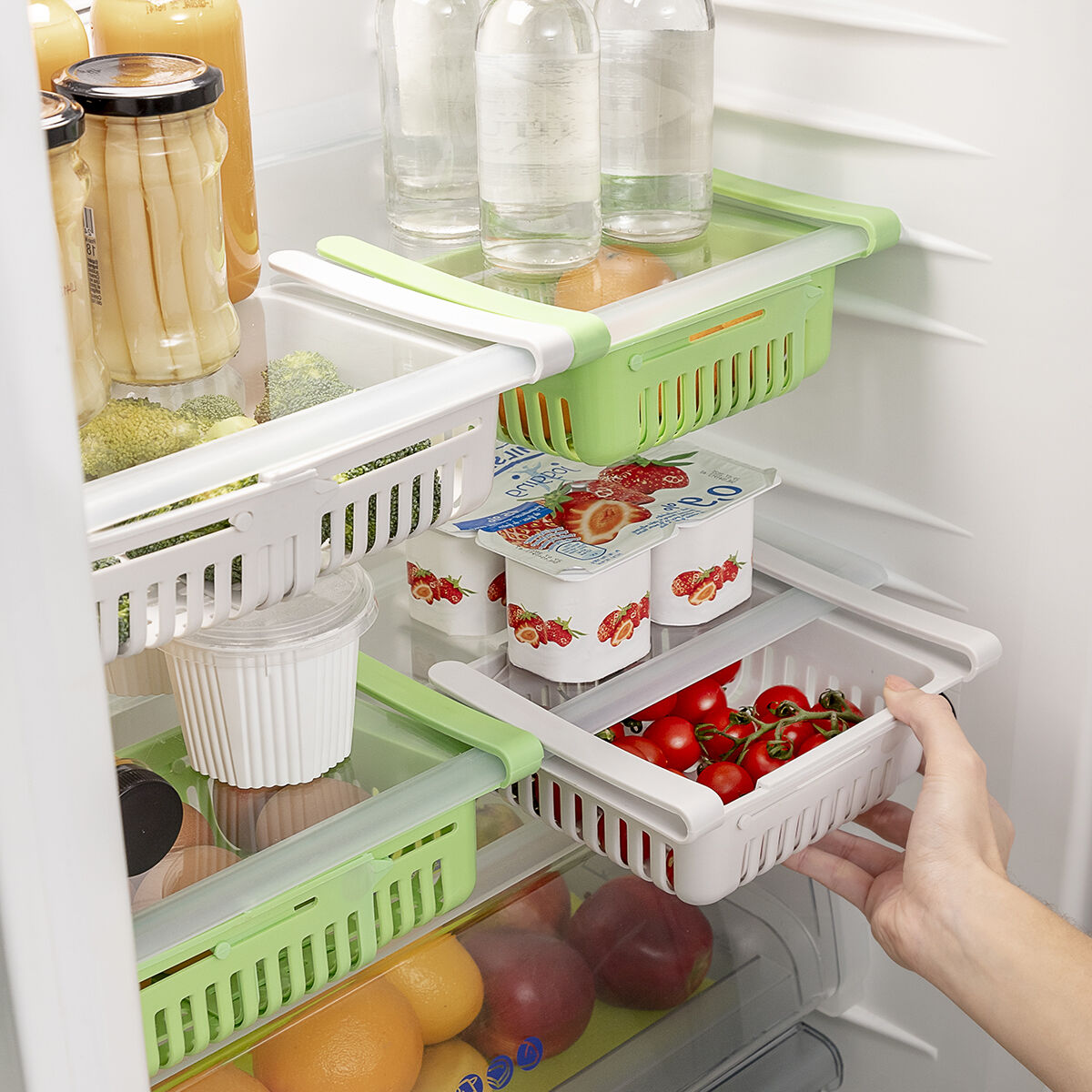 Ρυθμιζόμενος Διοργανωτής για το Ψυγείο Friwer InnovaGoods x2 - Image 1