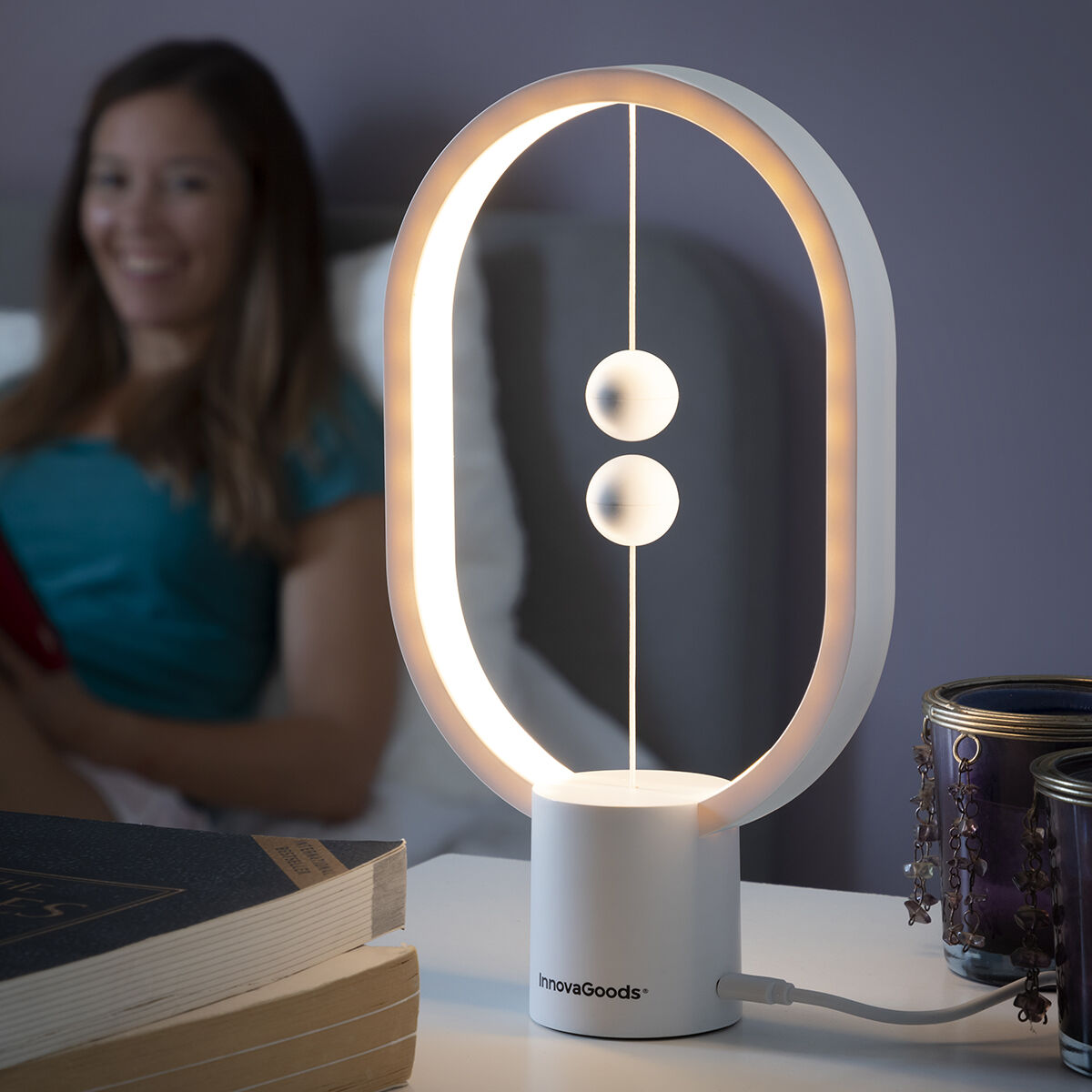 Λάμπα Ισορροπίας με Μαγνητικό Διακόπτη Magilum InnovaGoods MAGILUM - Image 1