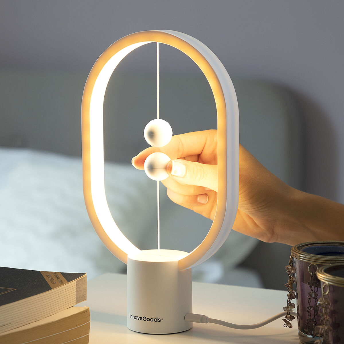 Λάμπα Ισορροπίας με Μαγνητικό Διακόπτη Magilum InnovaGoods MAGILUM - Image 9