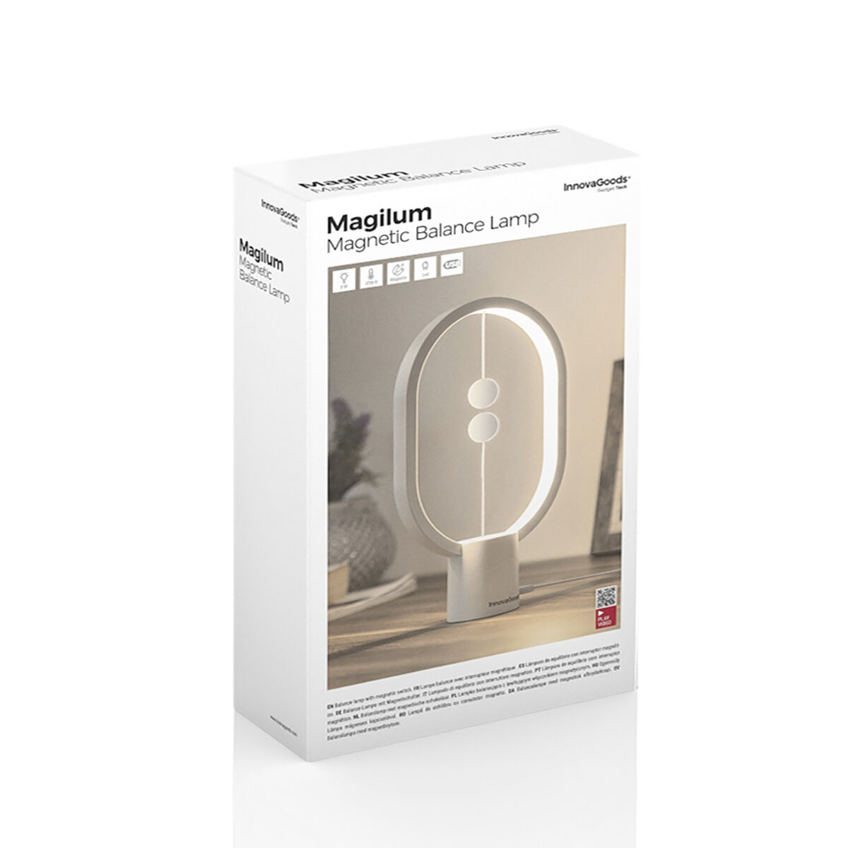 Λάμπα Ισορροπίας με Μαγνητικό Διακόπτη Magilum InnovaGoods MAGILUM - Image 3