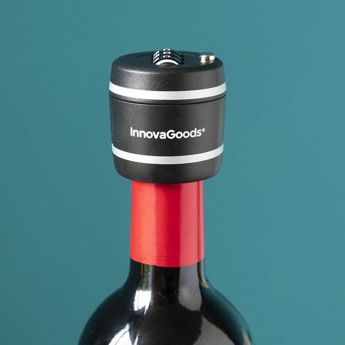 Κλειδαριά μπουκαλιών κρασιού Botlock InnovaGoods - Image 9