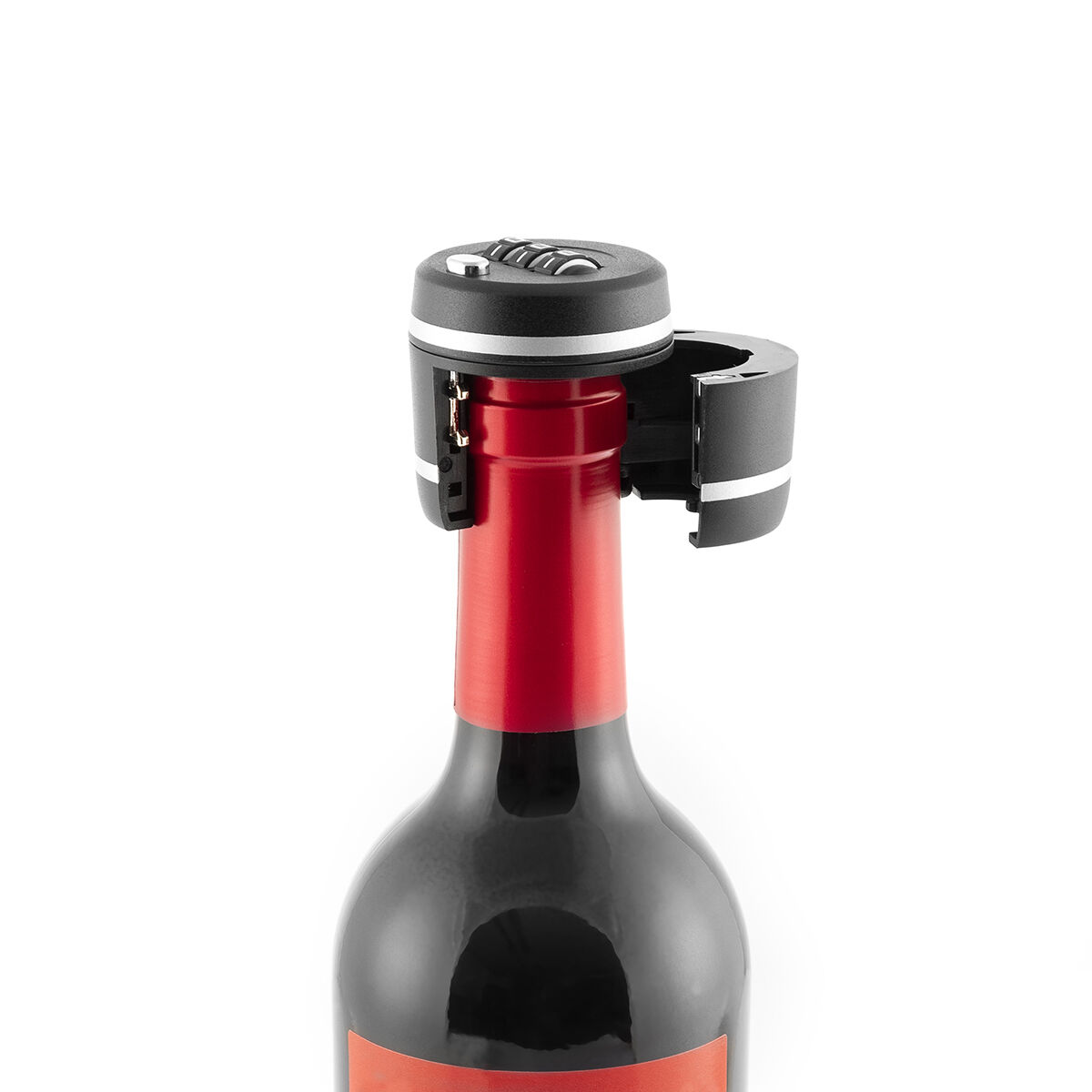 Κλειδαριά μπουκαλιών κρασιού Botlock InnovaGoods - Image 4