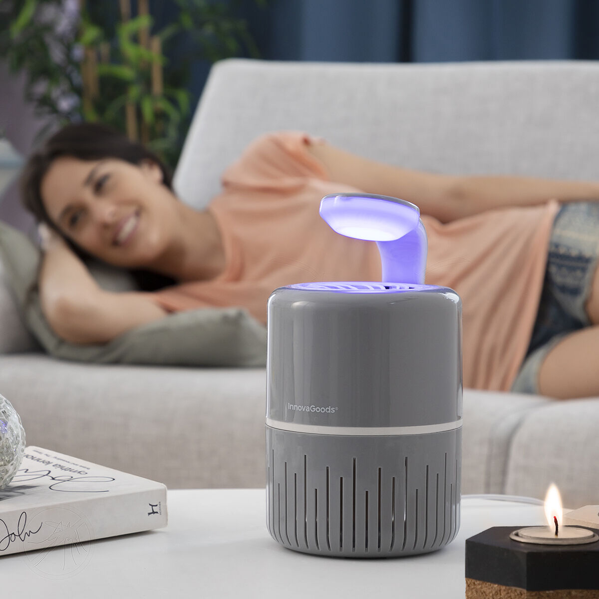Λάμπα αναρρόφησης κατά των κουνουπιών KL Drain InnovaGoods - Image 10